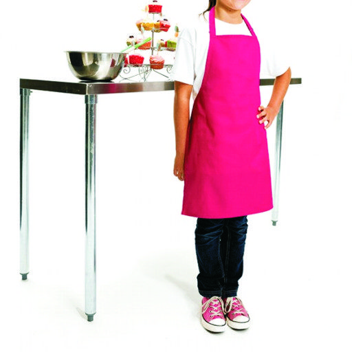 Classic Small Kids Bib Apron Pink